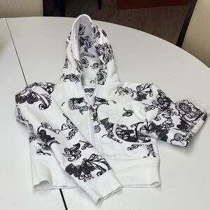 lululemon athletica Black and White Patterned Jacket